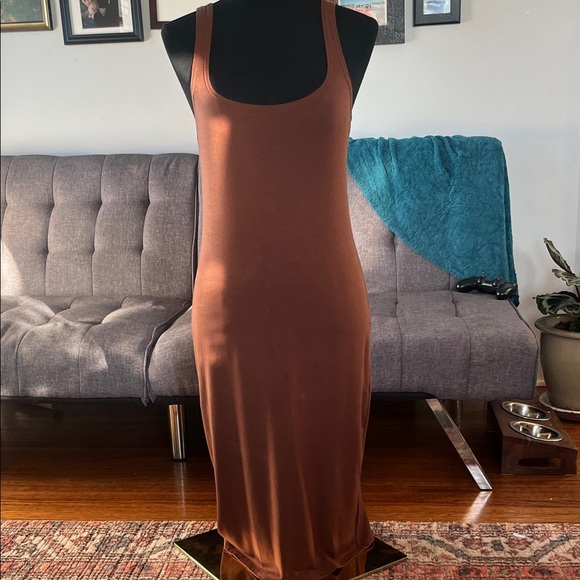 Reformation Dresses & Skirts - Reformation Brown Midi Dress Size M